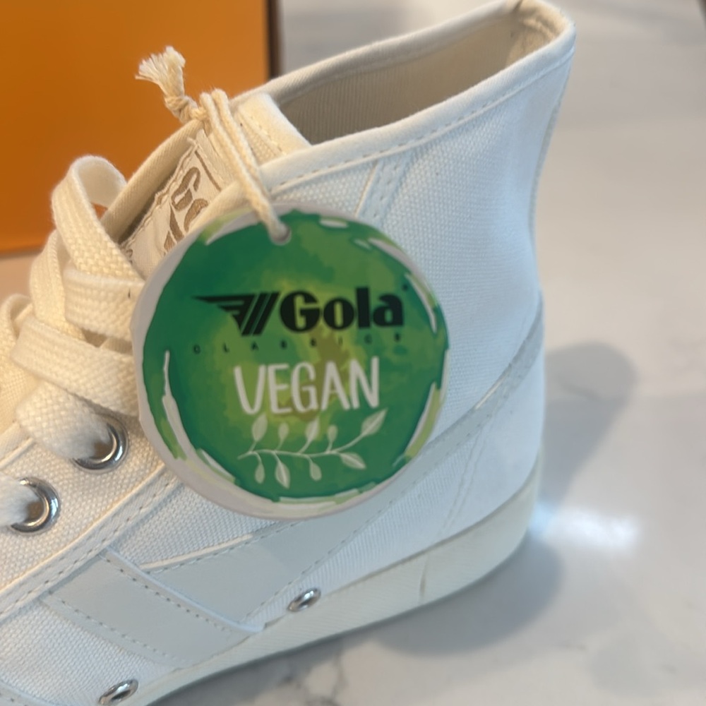 Gola Coaster High Sneakers in Off White - Picture 6 of 6
